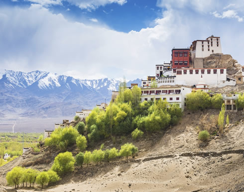 Thiksey Monastery just outside the captital of Ladakh, Leh, northern India